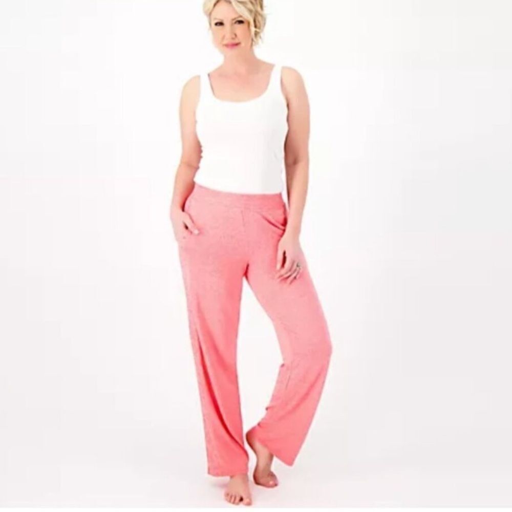 New Cuddl Duds Seriously Soft Straight leg Pants 1X - Picture 2 of 5